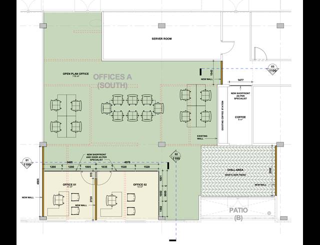 217M² OFFICE TO LET IN MENLYN